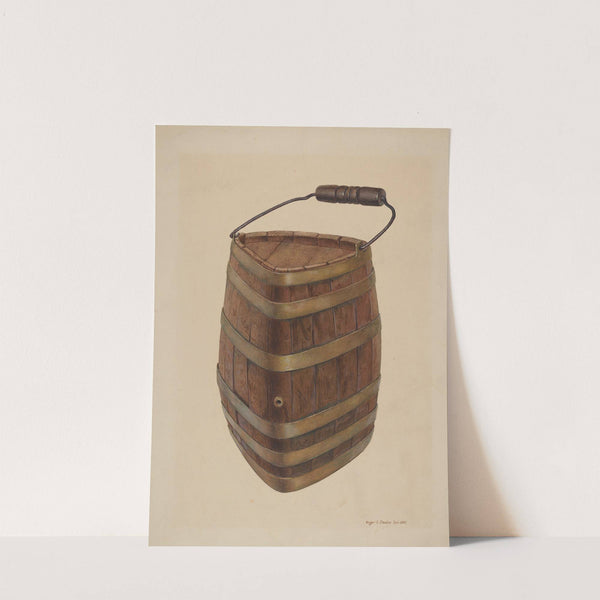Triangle Field Water Keg by Roger Deats