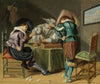 Tric-Trac Players In An Interior