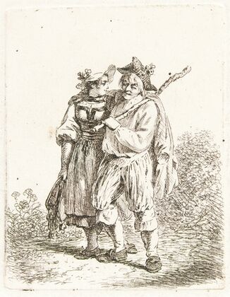 Trinker mit junger Frau (1798)