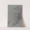 Triton Sounding a Conch Shell (ca. 1597–1602) by Annibale Carracci
