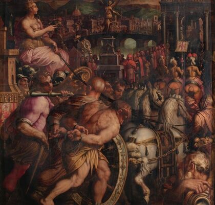 Triumph after the victory on Pisa (1563 - 1565)