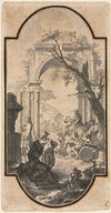 Triumphal Arch and Figures (1700s)