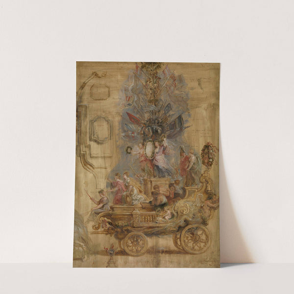 Triumphal Chariot of Kallo (1638) by Peter Paul Rubens