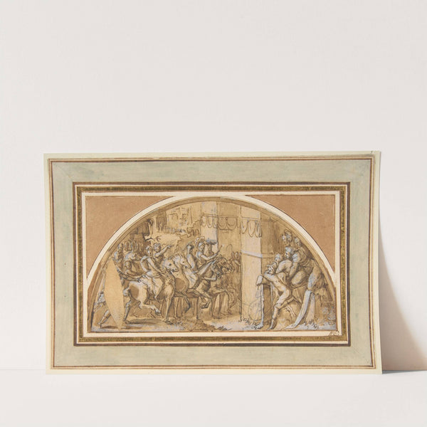 Triumphal Entry into a City (1530s) by Francesco de''' Rossi