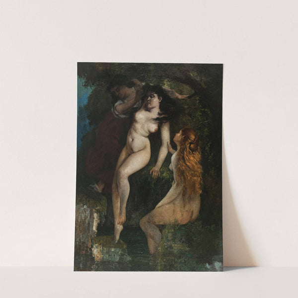 Trois baigneuses (1865-1869) by Gustave Courbet