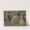 Trois élégantes dans l’atelier de l’artiste (circa 1907) by Alfredo Ramos Martínez
