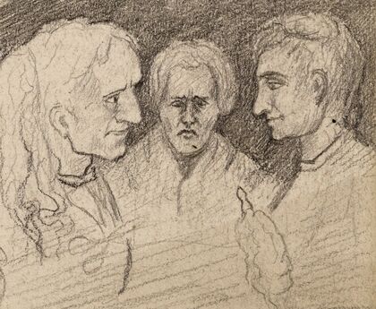 Trois portraits de femmes