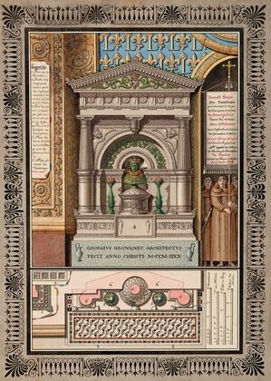 Trois projets pour le tombeau de Louis-Charles d’Orléans