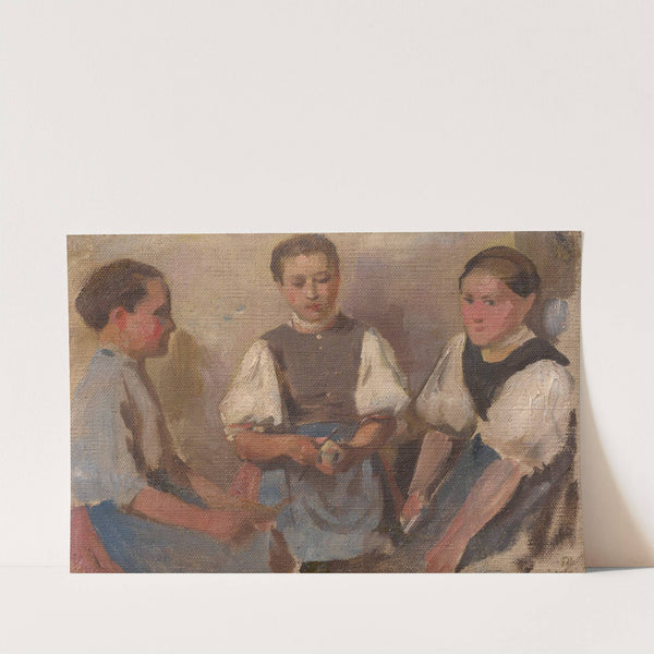 Trojica dievčat by Frida Konstantin