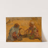 Trommelnde Marokkanerbuben (Studie) by Alphons Leopold Mielich