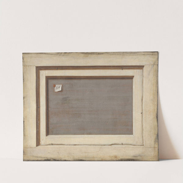 Trompe L’oeil. The Reverse Of A Framed Painting (1668 – 1672) by Cornelius Norbertus Gijsbrechts