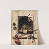 Trompe L&#039;oeil With Studio Wall And Vanitas Still Life by Cornelius Norbertus Gijsbrechts