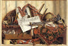 Trompe L’oeil With Trumpet, Celestial Globe And Proclamation By Frederik III