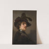&#039;Tronie&#039; of a Man with a Feathered Beret by Rembrandt van Rijn