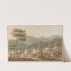 Troop bivoacked below the village of the villa Velha, 19th May 1811 (1811) by Charles Turner