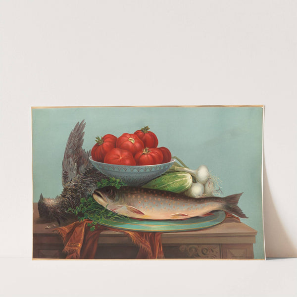 Trout, Grouse, Tomatoes by Robert Wilkie