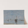 Trouville at Low Tide (ca. 1888–95) by Eugène Boudin