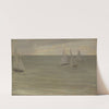 Trouville (Grey and Green, the Silver Sea) (1865) by James Abbott McNeill Whistler
