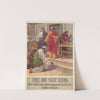 True and false giving (1896) by Providence Lith. Co