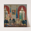 Truman and his Military Advisors by Augustus Vincent Tack