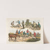 Trying to get animal from its burrow. (1817-1818) by Henry Thomas Alken