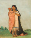 Tsee-Moúnt, Great Wonder, Carrying Her Baby In Her Robe