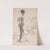 Tswana Man Holding and Ostrich Feather Fan in a Landscape by Samuel Daniell