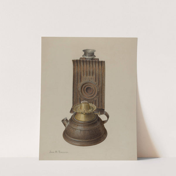 Tubular Hand Lamp by John H. Tercuzzi