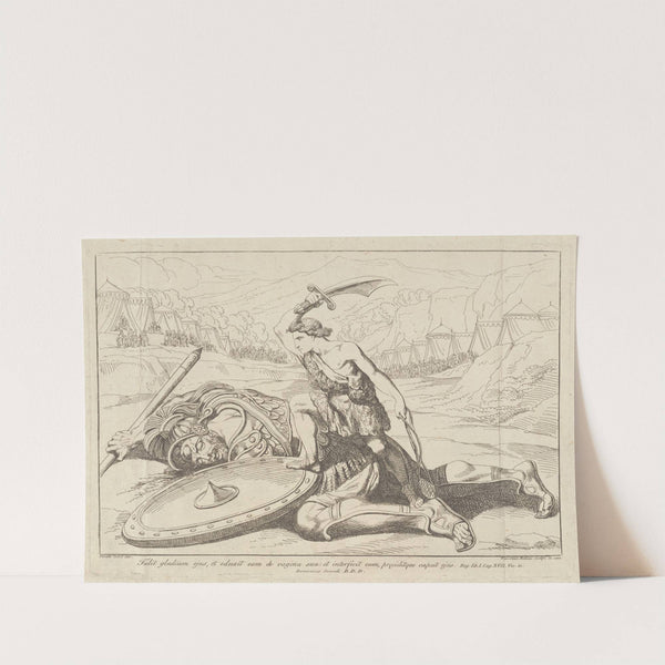 Tulit gladium ejus… (1801-1835) by Bartolomeo Pinelli