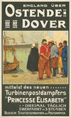 Turbinen-Postdampfer nach England über Ostende – Dover (1900)