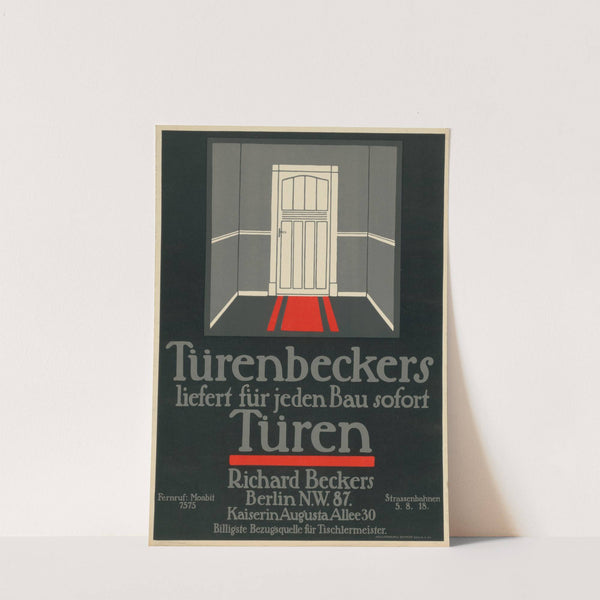 Türenbeckers Türen (1906) by Julius Klinger