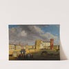 Turin, A View Of The Piazetta Reale by Giuseppe Canella