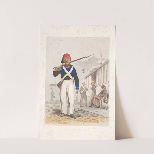 Turkish Foot Soldier by Forbes MacBean