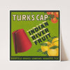 Turk’s Cap Citrus Label (1940s)