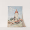 Turm in Dinkelsbühl by Eduard Zetsche