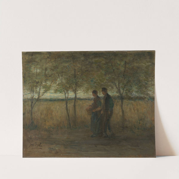 &#039;Turning homewards&#039; by Jozef Israëls