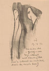 Twee geabstraheerde figuren (1923)