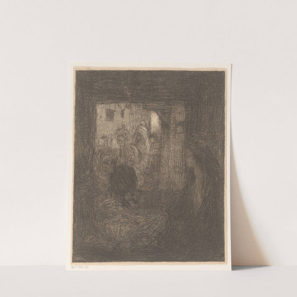 Twee gesluierde vrouwen (1877 - 1932) by Marius Bauer