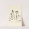 Twee lachende mannen (1864) by Alexander Ver Huell
