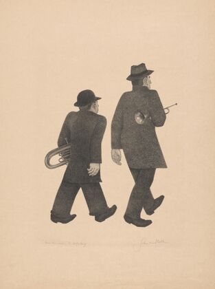 Twee muzikanten