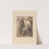 Twee rustende arbeiders. by Johannes Josephus Aarts