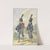 Twee staande militairen (1807) by Jan Anthonie Langendijk