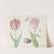 Twee tulpen met schelp, vlinder, spin en lieveheersbeestje (1637) by Jacob Marrel