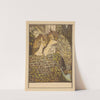 Twee uilen op een muur by Theo van Hoytema