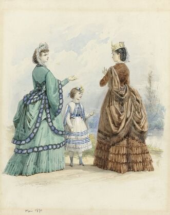 Twee vrouwen en een meisje — size preview