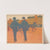 Twee wandelende mannen met bolhoed (1894 - 1949) by Bernard Boutet de Monvel