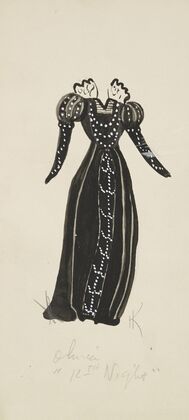 Twelfth Night: Olivia (black dress (1934-1943)