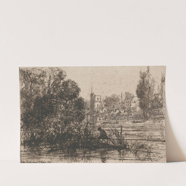 Twickenham Church by Francis Seymour Haden