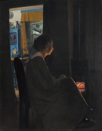 Twilight. The Artist’s Wife (1898)