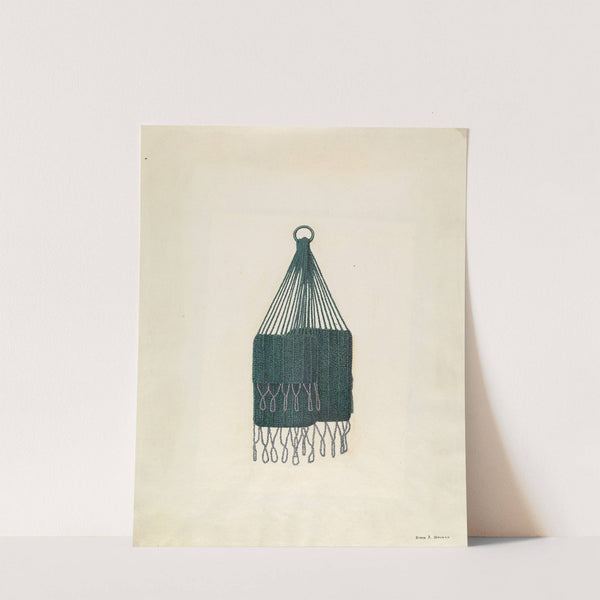 Twin Beaded Bag by Byron Dingman